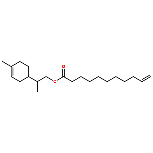 10-Undecenoic acid, 2-(4-methyl-3-cyclohexen-1-yl)propyl ester