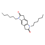 Pyrrolo[2,3-f]indole-2,6(1H,3H)-dione, 1,5-dihexyl-5,7-dihydro-