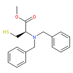 L-Cysteine, N,N-bis(phenylmethyl)-, methyl ester