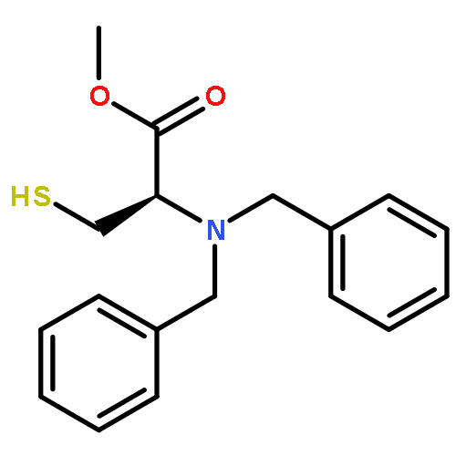 L-Cysteine, N,N-bis(phenylmethyl)-, methyl ester