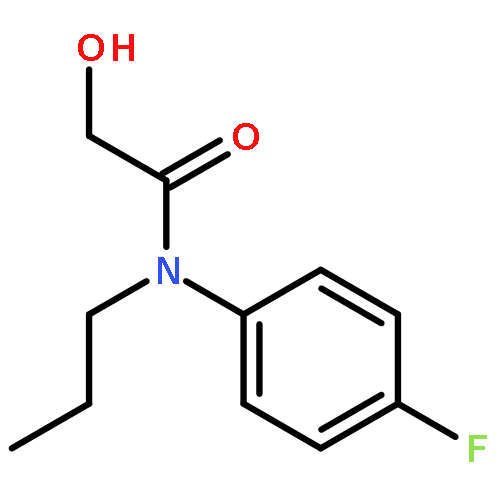 Acetamide, N-(4-fluorophenyl)-2-hydroxy-N-propyl-