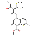 Nonanedioic acid,2,8-bis(1,3-dithian-2-ylidene)-5-(4-methylphenyl)-3,7-dioxo-,1,9-dimethyl ester