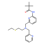 Propanamide,N-[6-[[[2-(ethylthio)ethyl](2-pyridinylmethyl)amino]methyl]-2-pyridinyl]-2,2-dimethyl-