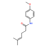 4-Hexenamide, N-(4-methoxyphenyl)-5-methyl-