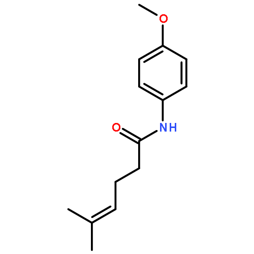 4-Hexenamide, N-(4-methoxyphenyl)-5-methyl-