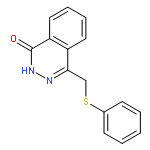 1(2H)-Phthalazinone, 4-[(phenylthio)methyl]-