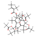 7-Tigloyl,3,8,12-tri-Ac-Ingol