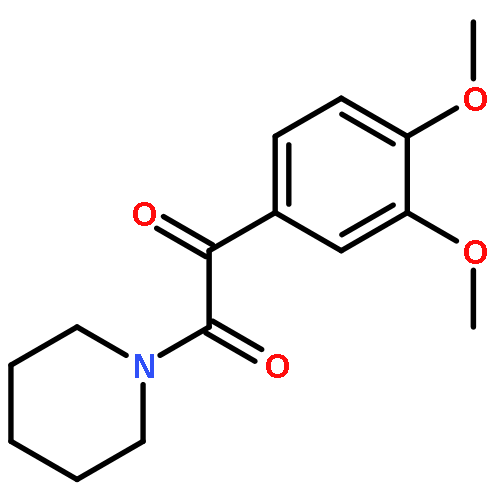 Piperidine, 1-[(3,4-dimethoxyphenyl)oxoacetyl]-