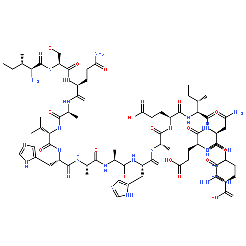 L-Arginine,L-isoleucyl-L-seryl-L-glutaminyl-L-alanyl-L-valyl-L-histidyl-L-alanyl-L-alanyl-L-histidyl-L-alanyl-L-a-glutamyl-L-isoleucyl-L-asparaginyl-L-a-glutamyl-L-alanylglycyl-