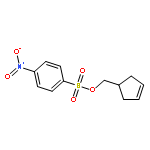 Benzenesulfonic acid, 4-nitro-, 3-cyclopenten-1-ylmethyl ester