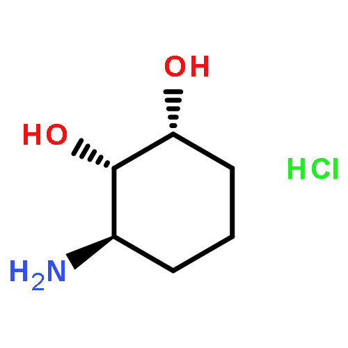 1,2-Cyclohexanediol, 3-amino-, hydrochloride, (1R,2S,3R)-rel-