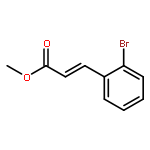 2-Propenoic acid, 3-(2-bromophenyl)-, methyl ester, (2E)-