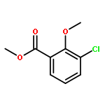 3-Chloro-2-methoxybenzoic acid methyl ester