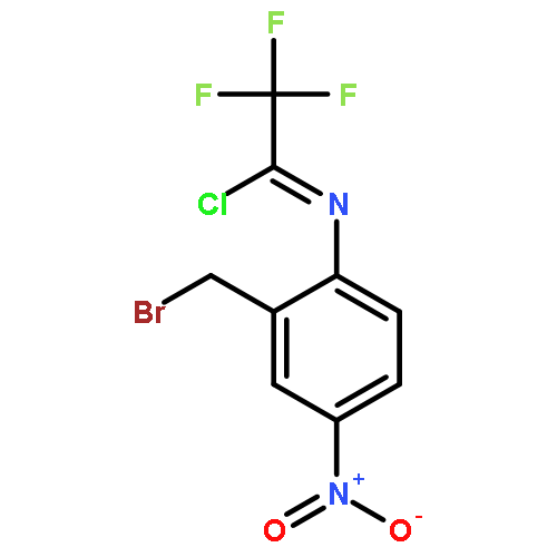 Ethanimidoyl chloride,N-[2-(bromomethyl)-4-nitrophenyl]-2,2,2-trifluoro-