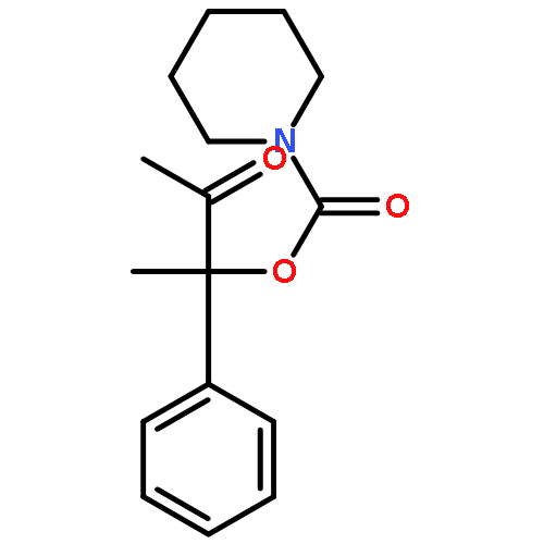 1-Piperidinecarboxylic acid, 1-methyl-2-oxo-1-phenylpropyl ester