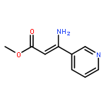 3-amino-3-(3-pyridinyl)-2-Propenoic acid methyl ester