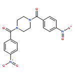 Piperazine, 1,4-bis(4-nitrobenzoyl)-