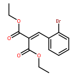 Diethyl 2-[(2-bromophenyl)methylidene]propanedioate