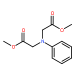 Glycine, N-(2-methoxy-2-oxoethyl)-N-phenyl-, methyl ester