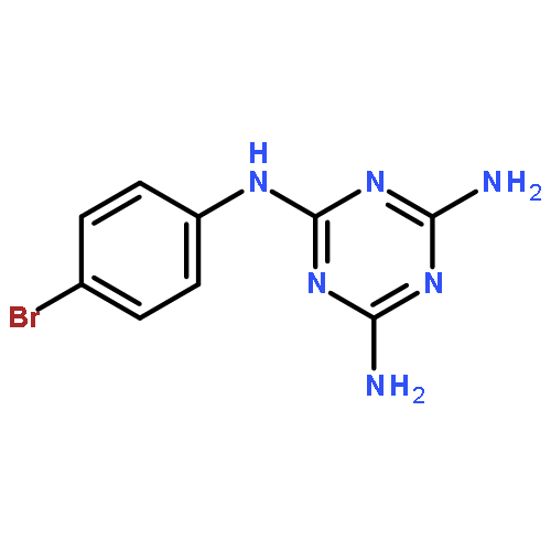 2-n-(4-bromophenyl)-1,3,5-triazine-2,4,6-triamine