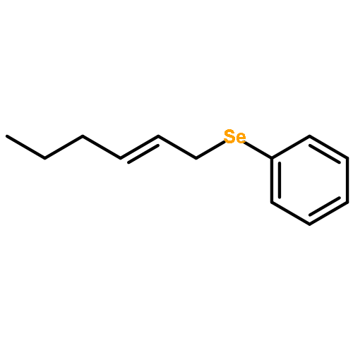 Benzene, (2-hexenylseleno)-