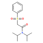 Acetamide, N,N-bis(1-methylethyl)-2-(phenylsulfonyl)-