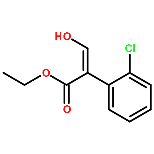 (Z)-ethyl 2-(2-chlorophenyl)-3-hydroxyacrylate