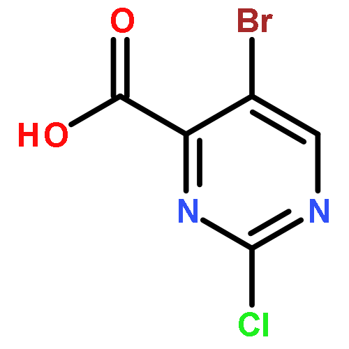 5-Bromo-2-chloropyrimidine-4-carboxylic acid