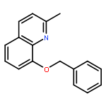 Quinoline, 2-methyl-8-(phenylmethoxy)-