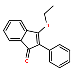 1H-Inden-1-one, 3-ethoxy-2-phenyl-