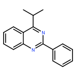 Quinazoline, 4-(1-methylethyl)-2-phenyl-