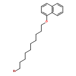 Naphthalene, 1-[(10-bromodecyl)oxy]-