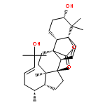 (1R,4S,5S,8R,9R,12S,13S,16S)-16-Hydroxy-8-[(2R,4E)-6-hydroxy-6-methyl-4-hepten-2-yl]-5,9,17,17-tetramethyl-18-oxapentacyclo[10.5.2.0<sup>1,13</sup>.0<sup>4,12</sup>.0<sup>5,9</sup>]nonadec-2-en-19-one