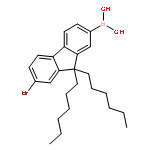 7-Bromo-9,9-dihexylfluoren-2-yl-boronic acid