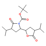 (3S,5S)-tert-Butyl 3-isopropyl-5-((2S,4S)-4-isopropyl-5-oxotetrahydrofuran-2-yl)-2-oxopyrrolidine-1-carboxylate