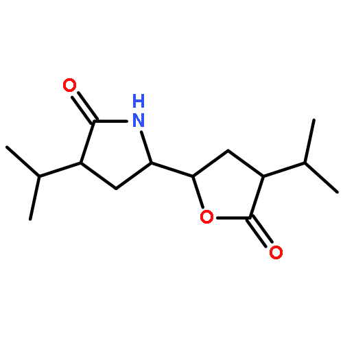 (3S,5S)-3-Isopropyl-5-((2S,4S)-4-isopropyl-5-oxotetrahydrofuran-2-yl)pyrrolidin-2-one