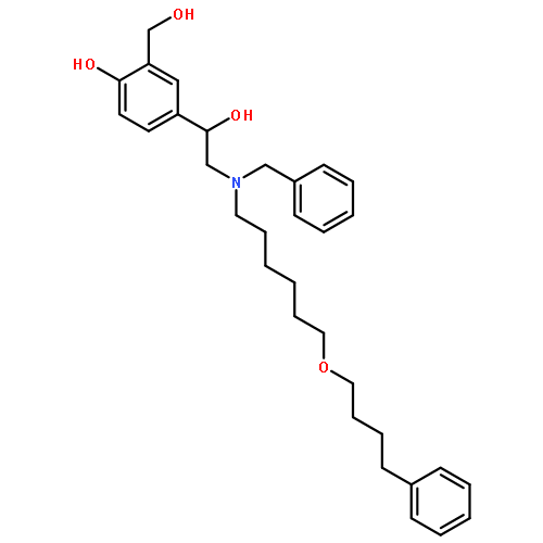 1,3-Benzenedimethanol,4-hydroxy-a1-[[[6-(4-phenylbutoxy)hexyl](phenylmethyl)amino]methyl]-