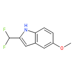 2-(Difluoromethyl)-5-methoxy-1H-indole