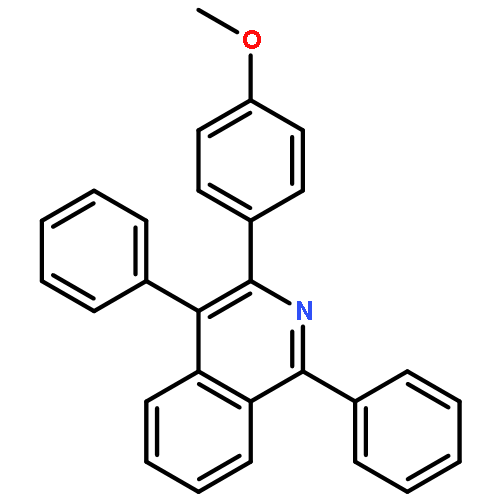 Isoquinoline, 3-(4-methoxyphenyl)-1,4-diphenyl-