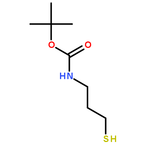 Carbamic acid,(3-mercaptopropyl)-, 1,1-dimethylethyl ester (9CI)