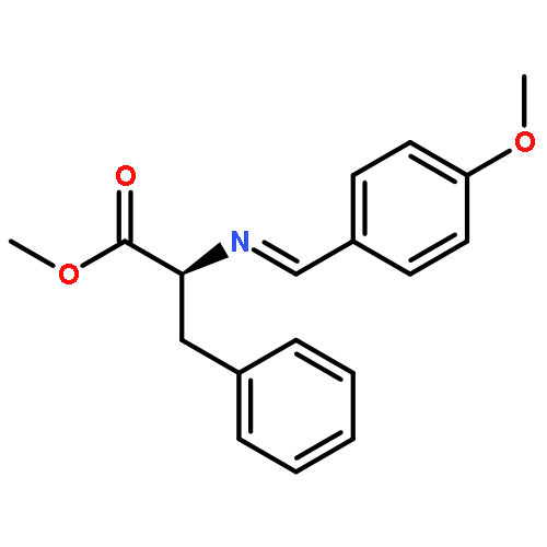 Phenylalanine, N-[(4-methoxyphenyl)methylene]-, methyl ester