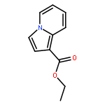 1-Indolizinecarboxylic acid ethyl ester