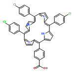 Benzoic acid, 4-[10,15,20-tris(4-chlorophenyl)-21H,23H-porphin-5-yl]-