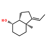 (3aR,4S,7aS)-(Z)-1-ethylidene-7a-methyloctahydro-1H-4-indenol