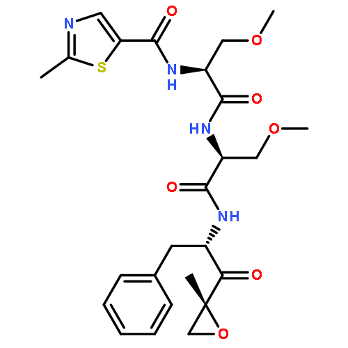 L-Serinamide, O-methyl-N-[(2-methyl-5-thiazolyl)carbonyl]-L-seryl-O-methyl-N-[(1S)-2-[(2R)-2-methyl-2-oxiranyl]