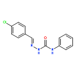 (2E)-2-(4-chlorobenzylidene)-N-phenylhydrazinecarboxamide