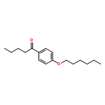 1-Pentanone, 1-[4-(hexyloxy)phenyl]-