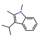 1H-Indole, 1,2-dimethyl-3-(1-methylethyl)-