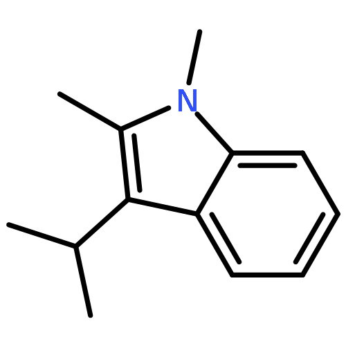 1H-Indole, 1,2-dimethyl-3-(1-methylethyl)-