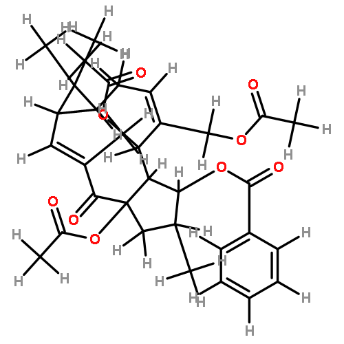 (2S,3S,4R,5R,9S,11R,15R)-3-benzoyloxy-5,15,17-triacetoxy-14-oxolathyra-6Z,12E-diene